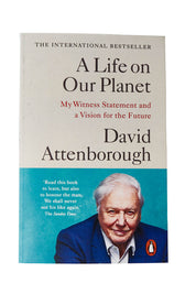 Product shot of the A Life On Our Planet in colour Ourplanet (Black), from the front