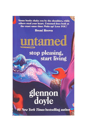 Product shot of the Untamed: Stop Pleasing Start Living in colour Untamed (Black), from the front