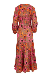 Product shot of the Gertie Dress in colour Bromley, from the back