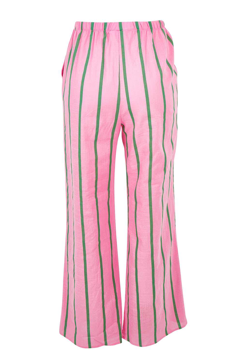 Product shot of the Pasta Lovers Club Pants in colour Pink (Pink), from the back