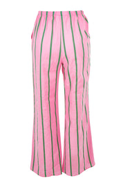 Product shot of the Pasta Lovers Club Pants in colour Pink (Pink), from the back