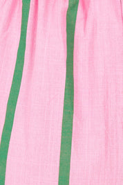 Product shot of the Pasta Lovers Club Pants in colour Pink (Pink), detail