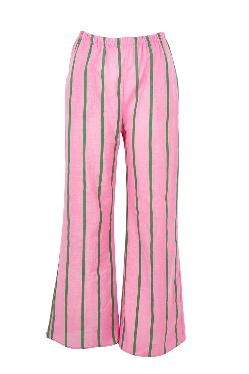 Product shot of the Pasta Lovers Club Pants in colour Pink (Pink), from the front