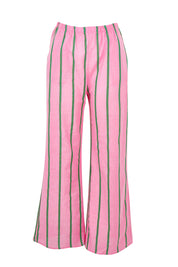 Product shot of the Pasta Lovers Club Pants in colour Pink (Pink), from the front