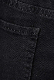 Product shot of the Angela Jogger Jean in colour Black (Black), detail