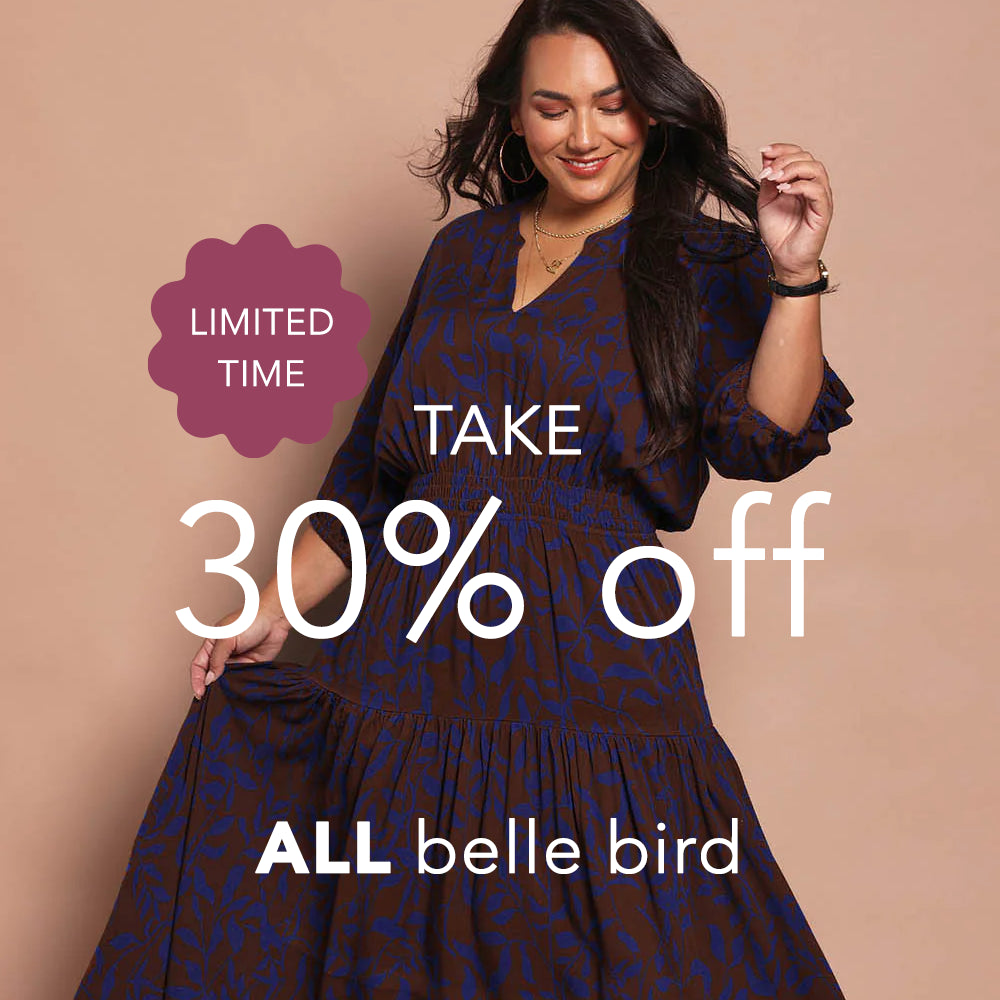 shop 30% off ALL belle bird