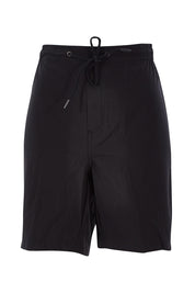 Product shot of the Knee Length Board Short in colour Black (Black), from the front