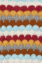 Product shot of the Aspen Sweater in colour Aspen, detail