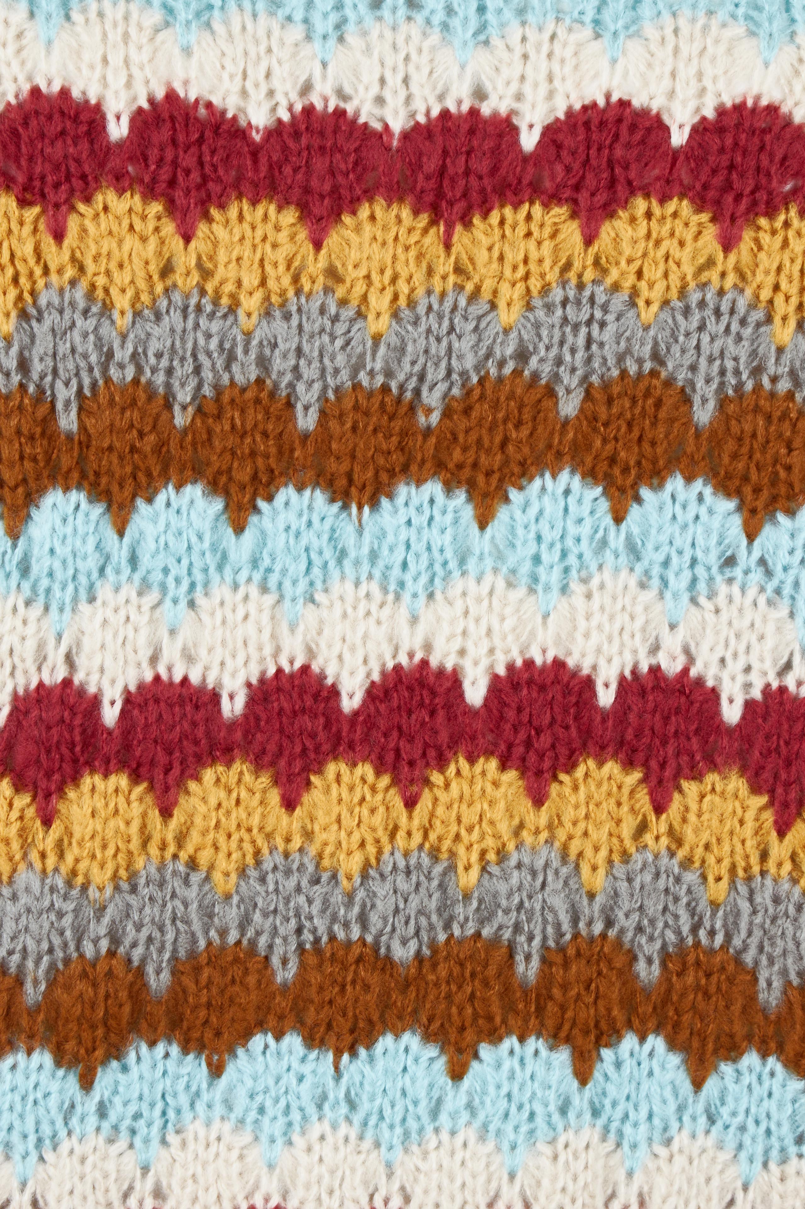 Product shot of the Aspen Sweater in colour Aspen, detail