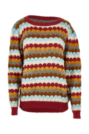 Product shot of the Aspen Sweater in colour Aspen, from the front