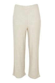 Product shot of the Lounge Pant in colour Natural, from the front