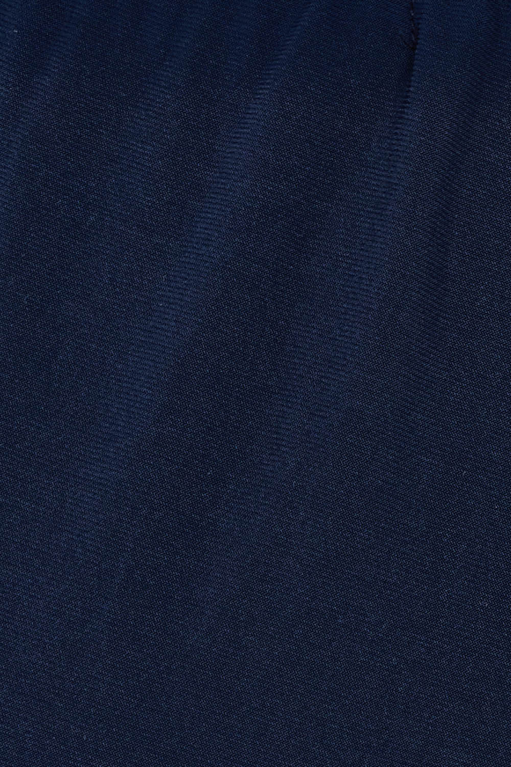 Product shot of the Travel Wide Leg Pant in colour Navy (Blue), detail