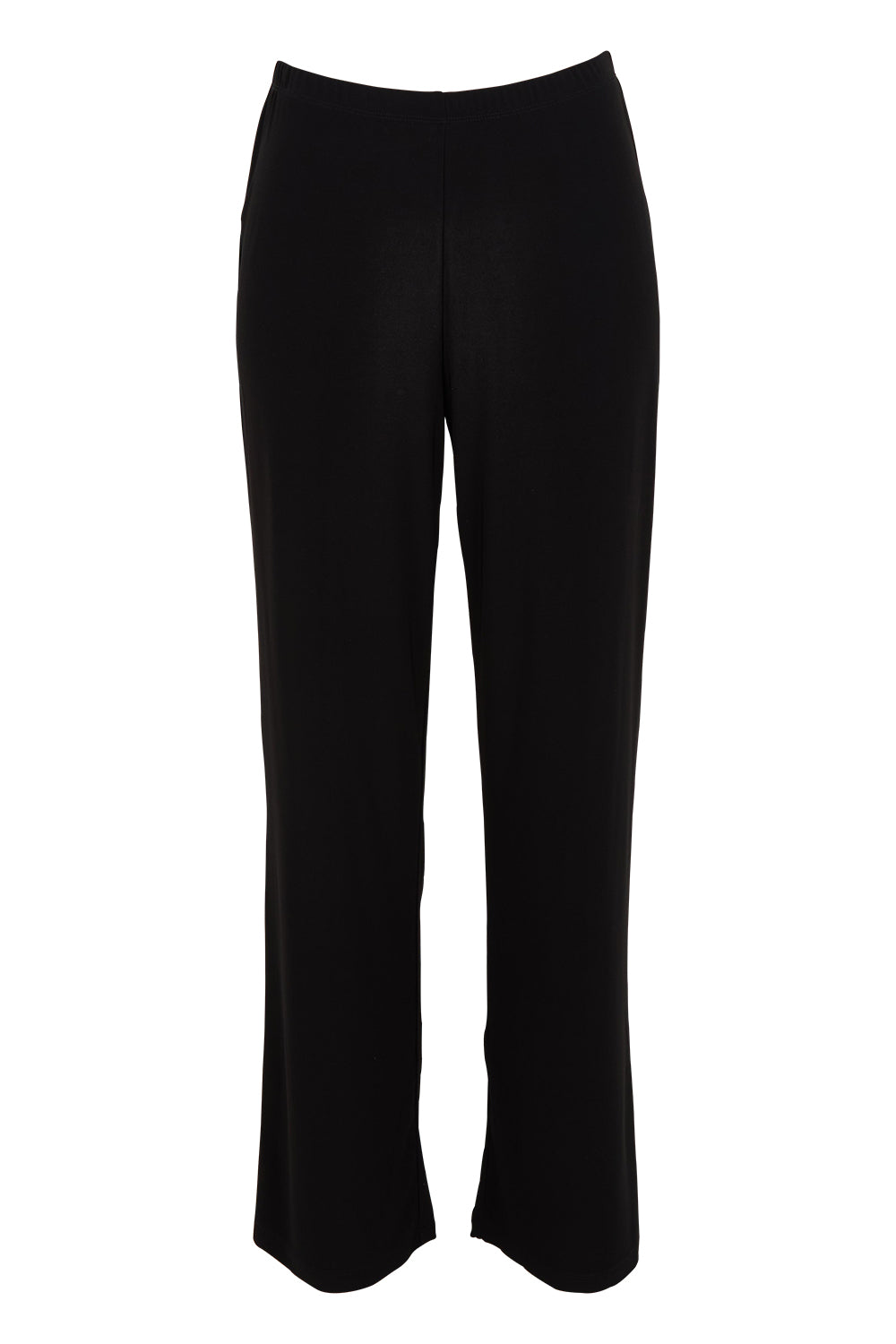 Product shot of the Classic Travel Pant in colour Black (Black), from the front