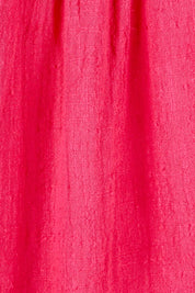 Product shot of the Ruffle Top in colour Hotpink (Pink), detail