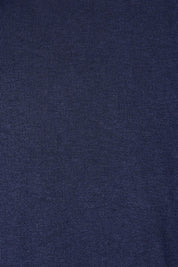 Product shot of the Hi Lo Knit Tunic in colour Navy (Blue), detail