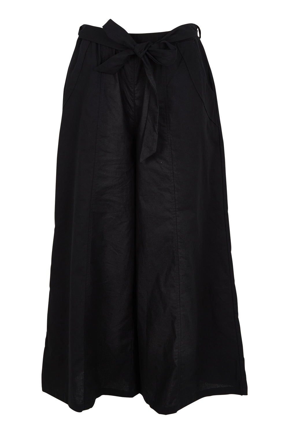 Product shot of the Swinging Pant in colour Black (Black), from the front