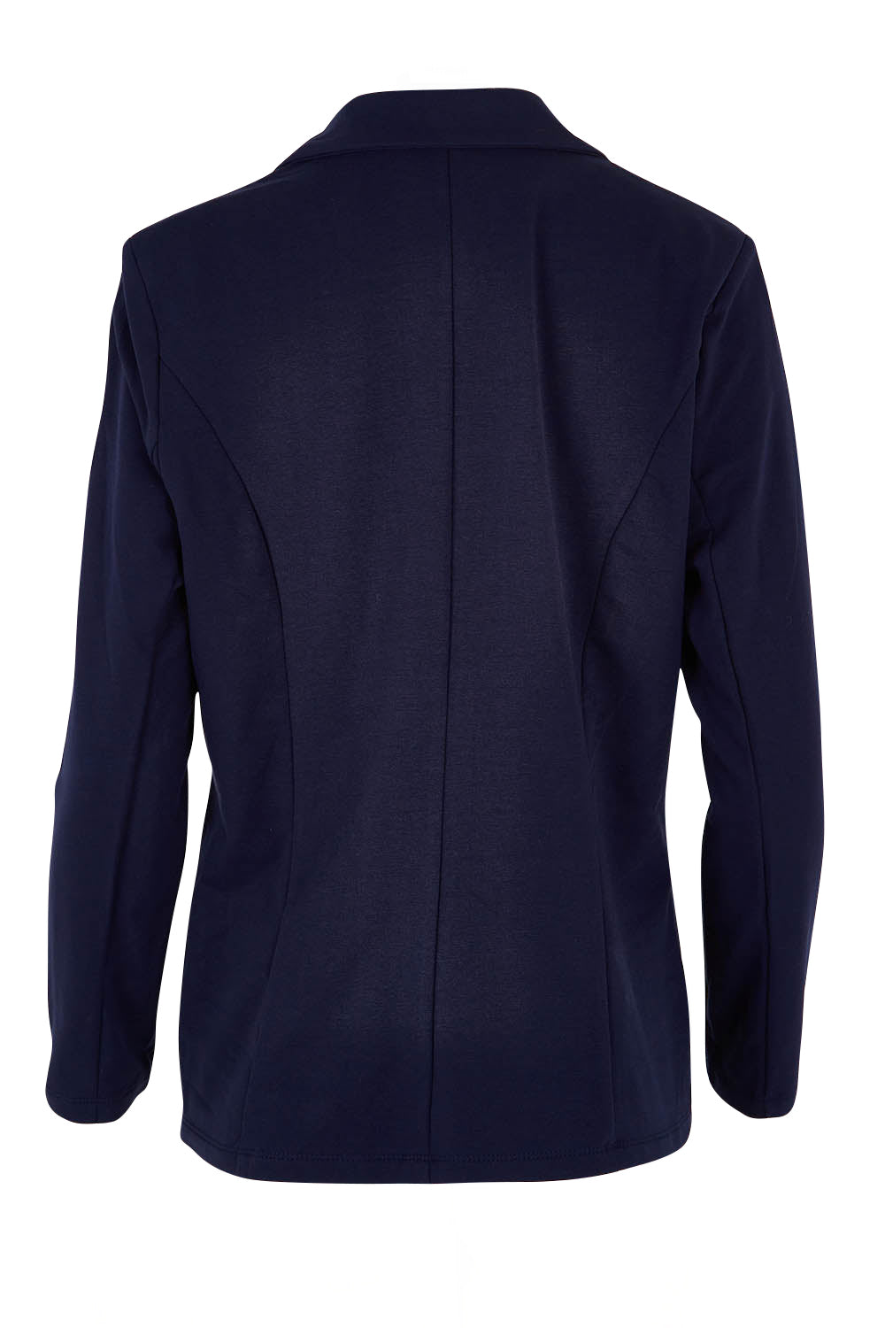 Product shot of the Polo Pleasure Jacket in colour Navy (Blue), from the back