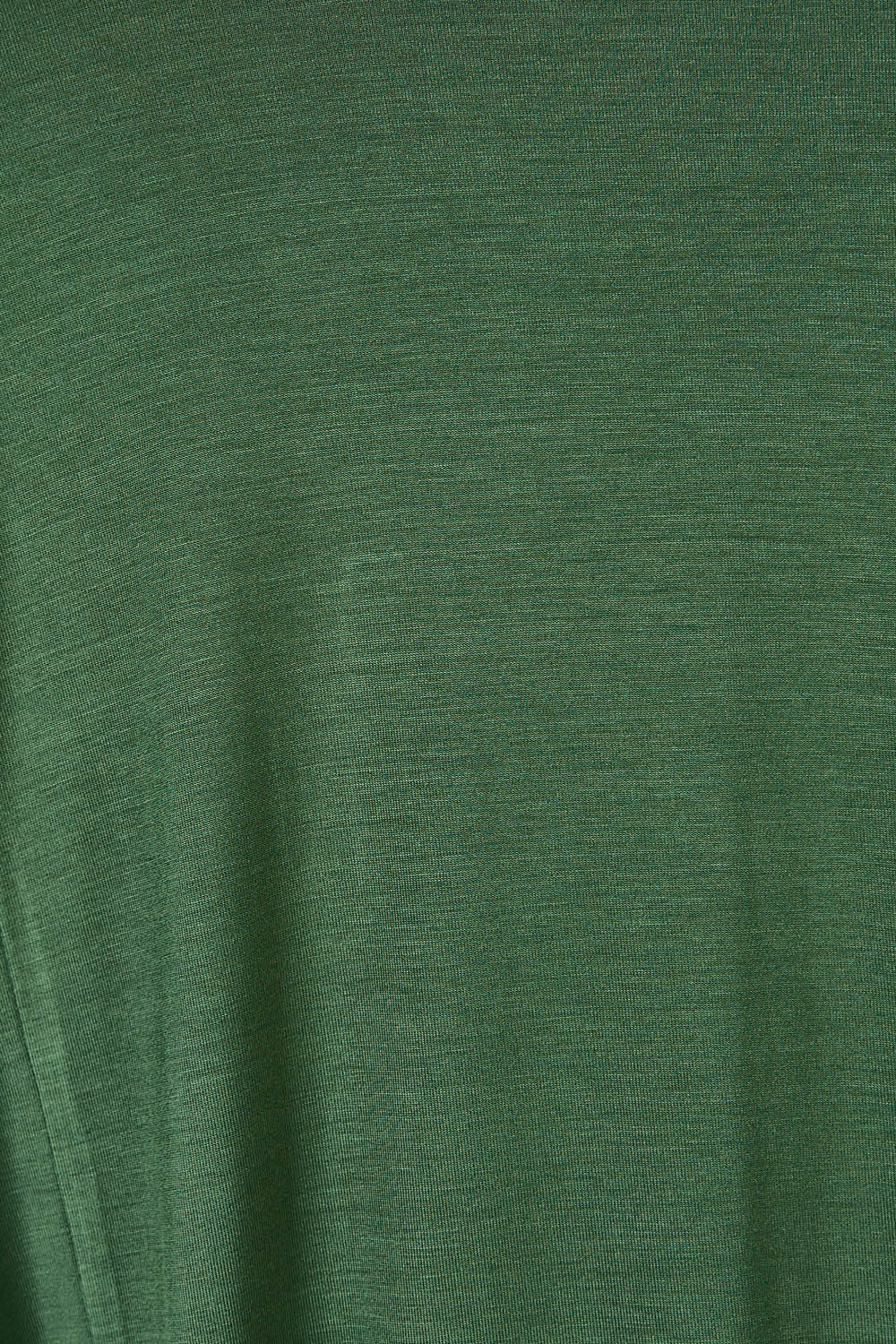 Product shot of the Modal Knit L/S Top in colour Green (Green), detail