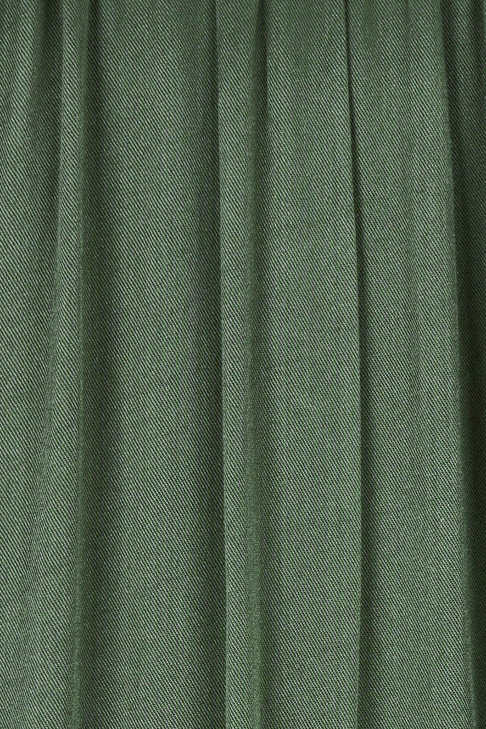 Product shot of the Lucy Core Dress in colour Khaki (Green), detail