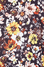 Product shot of the Jessie L/S Dress in colour Black (Black), detail