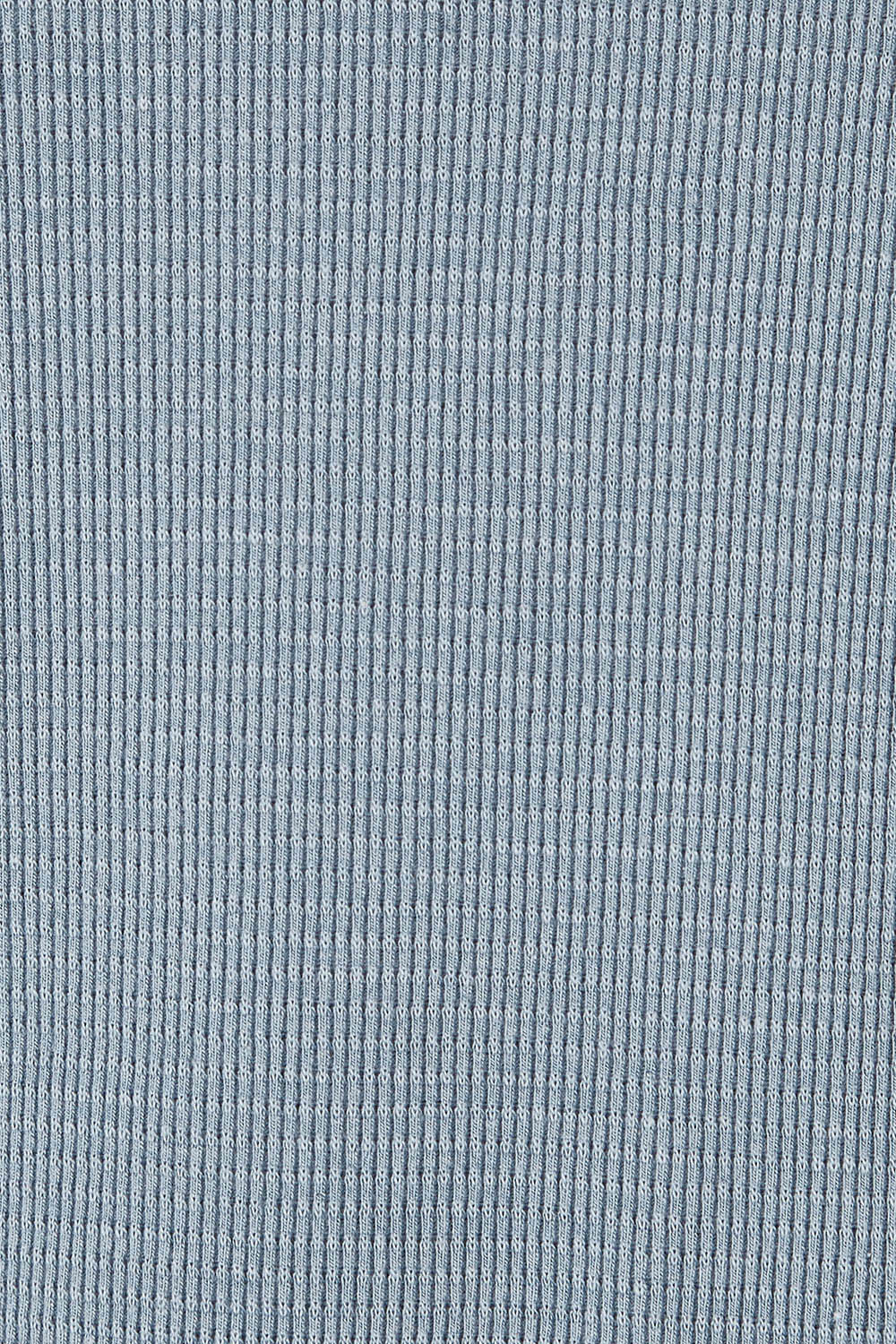 Product shot of the Waffle Weekend Crew in colour Ink (Blue), detail