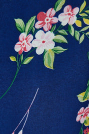 Product shot of the Felicity Chiffon Top in colour Blue (Blue), detail