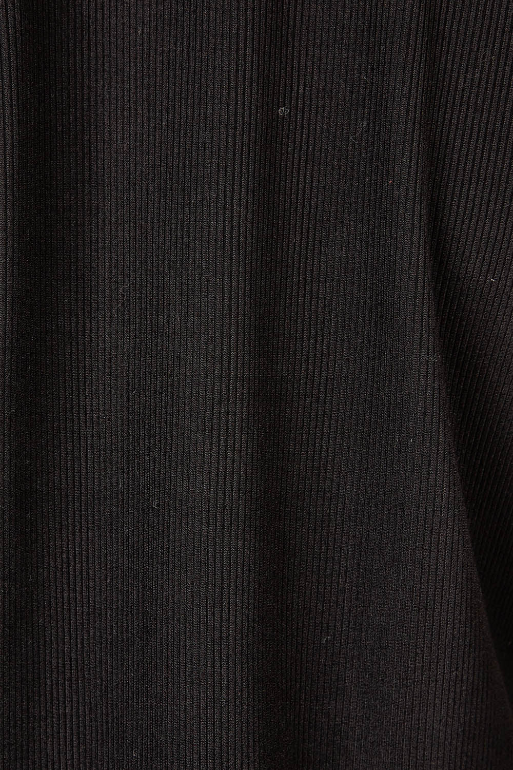 Product shot of the Ruched Sides Shirt in colour Black (Black), detail