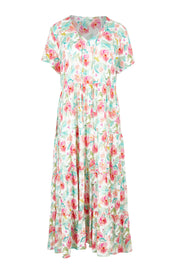 Preloved Tier Garden Dress - Mint