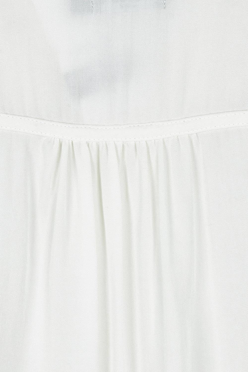Product shot of the Floriana Core Top in colour White (White), detail