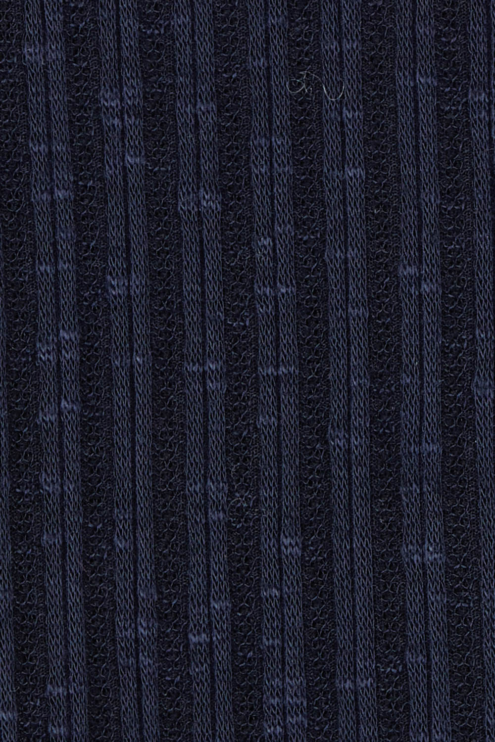 Product shot of the Cowl Shift Dress in colour Navy (Blue), detail