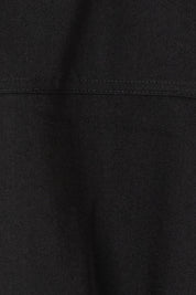 Product shot of the Soft Fluid Dress in colour Black (Black), detail