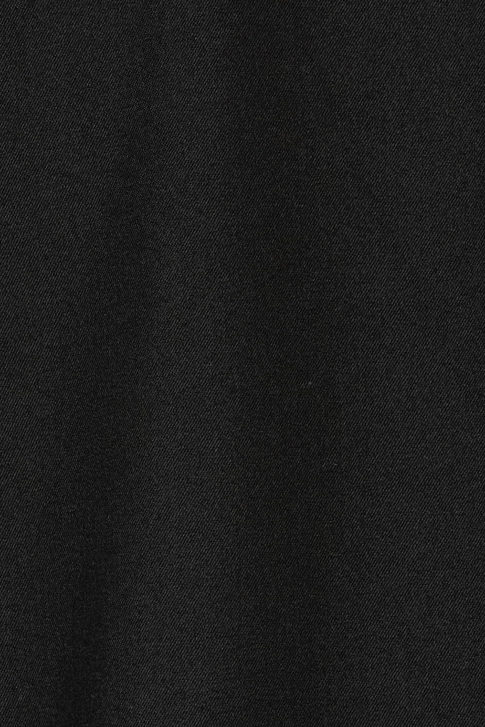 Product shot of the Fluid Longline Jacket in colour Black (Black), detail