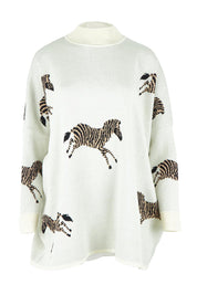 Zebra Knit - Ivory