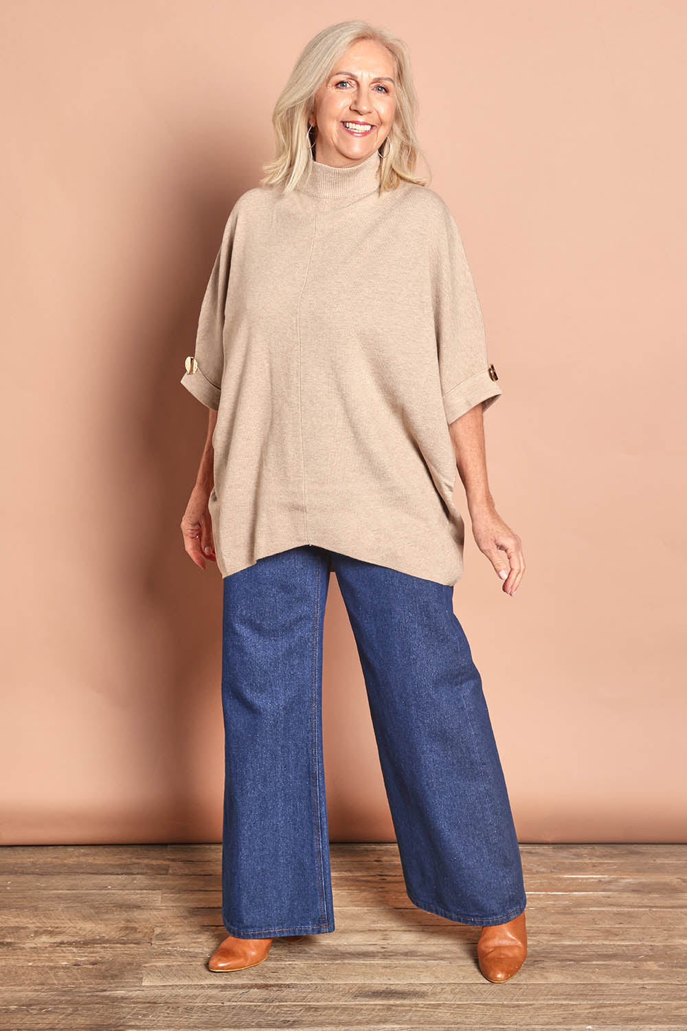 Knit Tunic – Camel