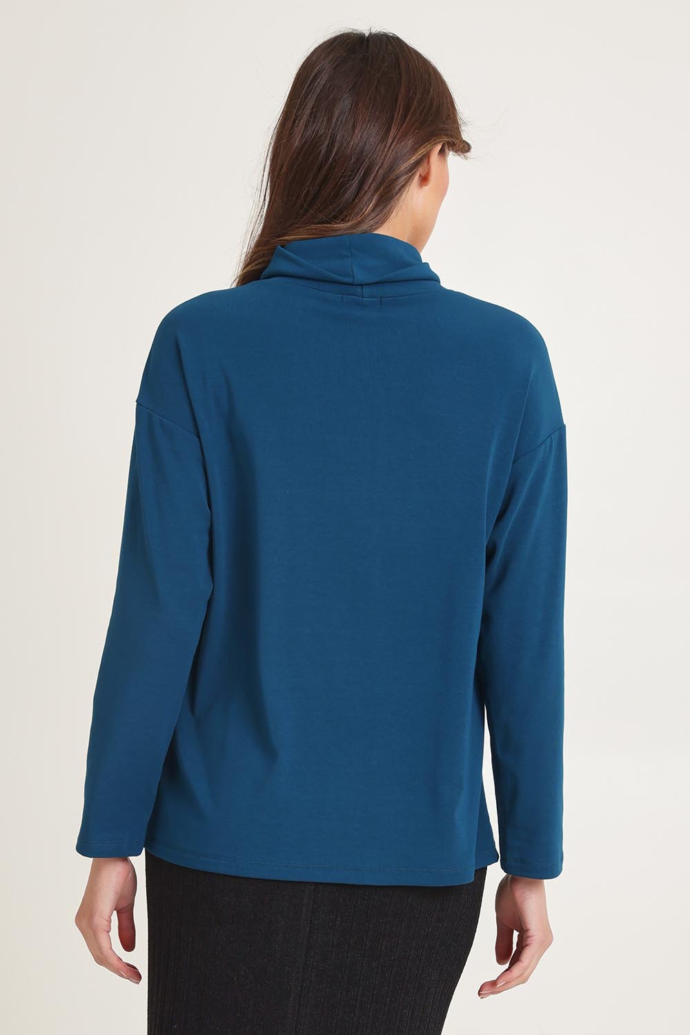 Weekend Life Cowl Top – Jewel