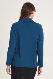 Weekend Life Cowl Top – Jewel