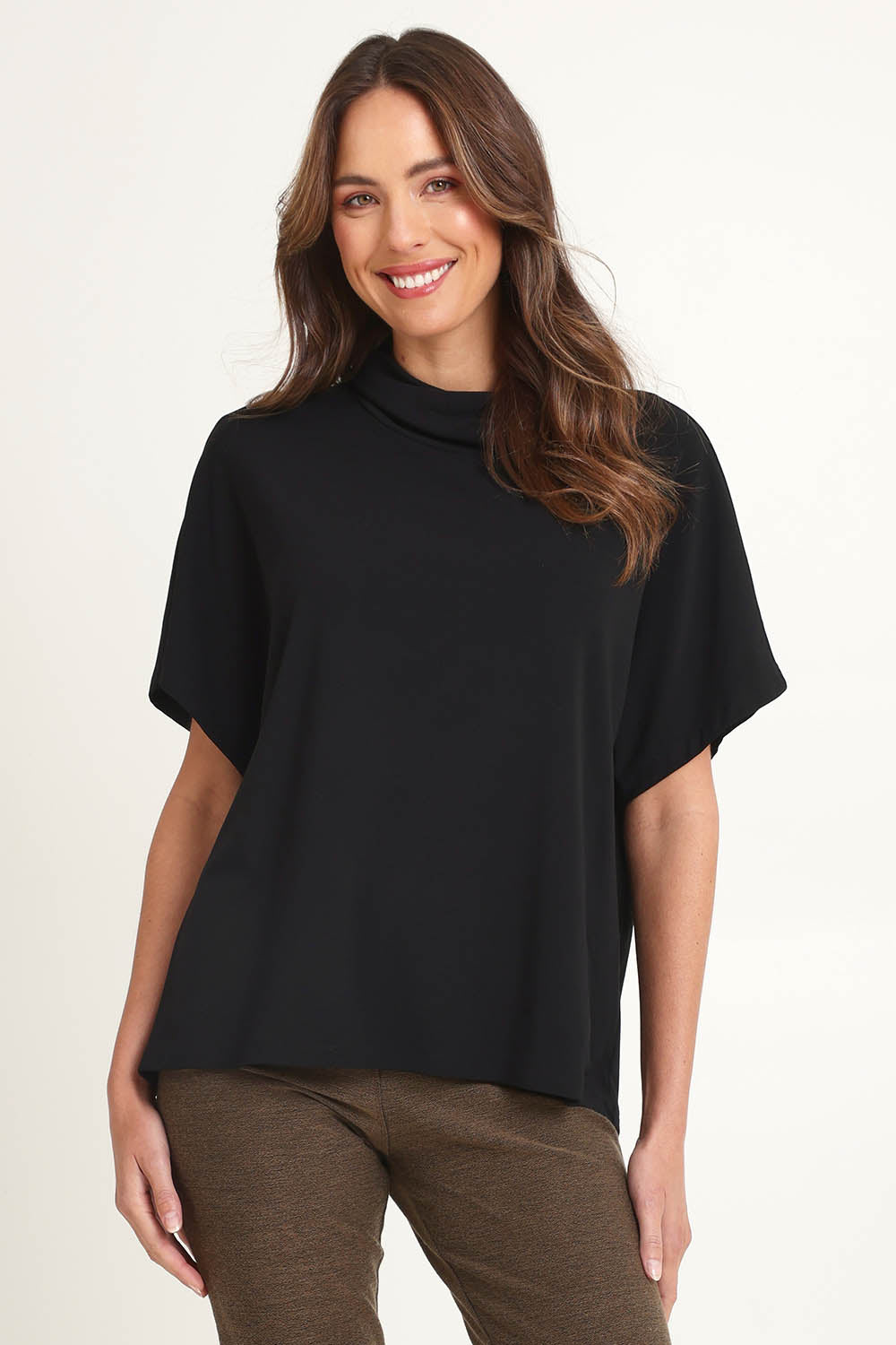 Weekend Life Poncho – Black