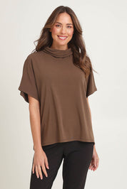 Weekend Life Poncho – Mocha