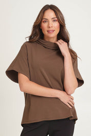 Weekend Life Poncho – Mocha