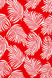 Product shot of the Summer Sands Sleeveless Dress in colour Red (Red), detail