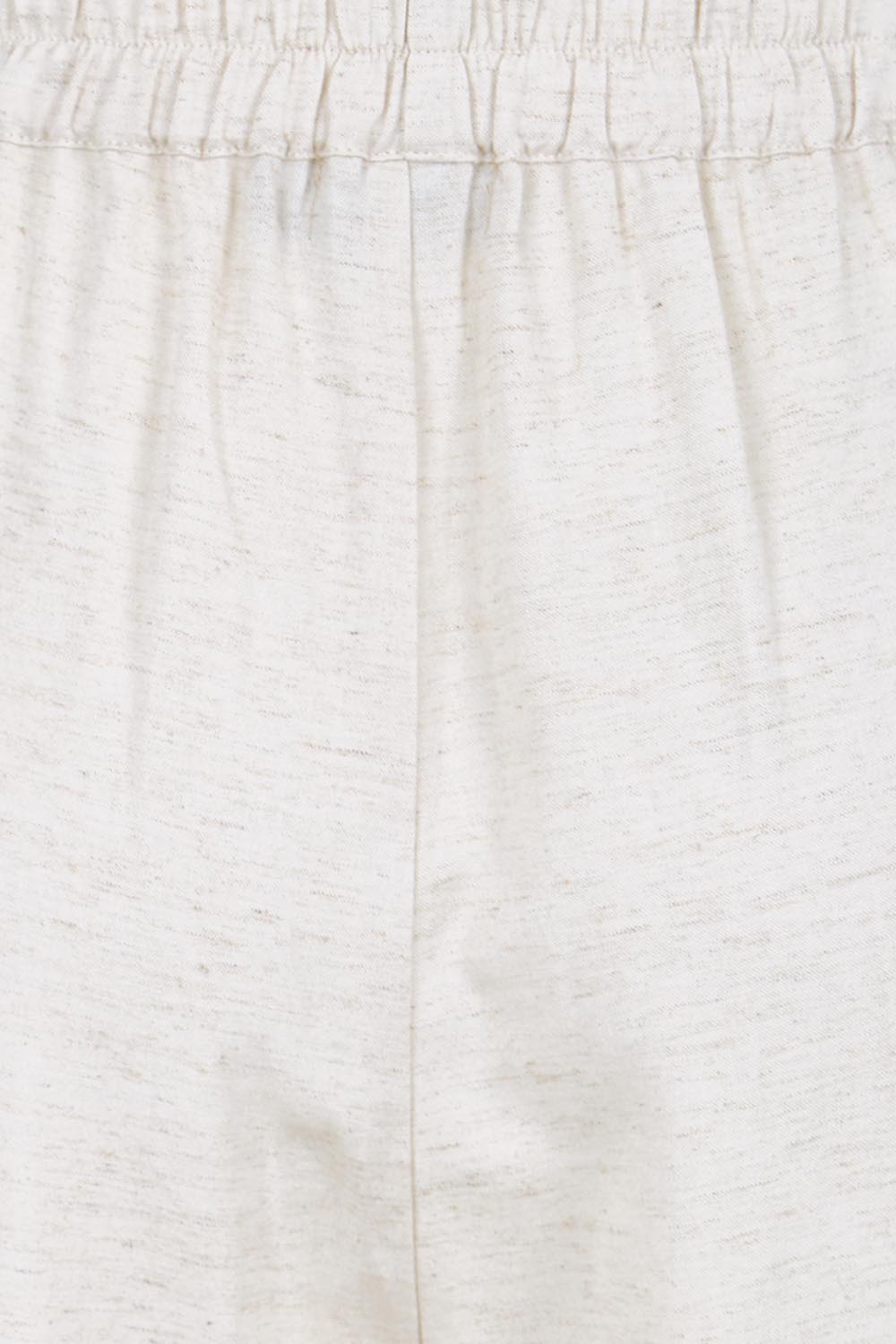 Product shot of the Linen Shores Pant – Sand in colour Sand, showing detail