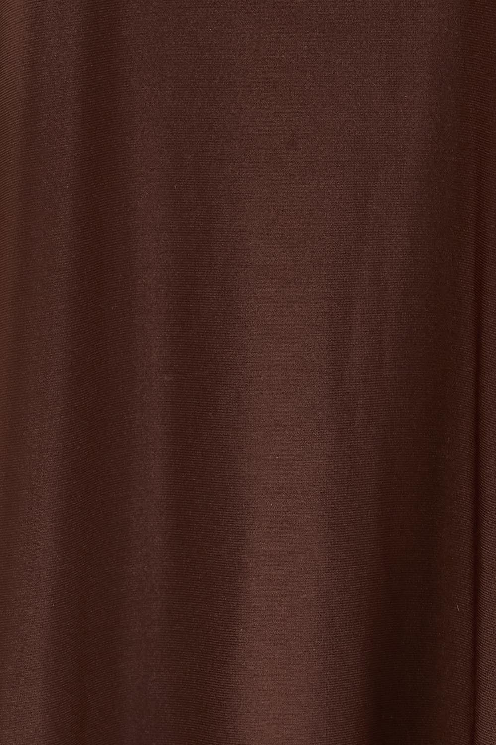 Product shot of the Ring Top – Choc in colour Choc, showing detail