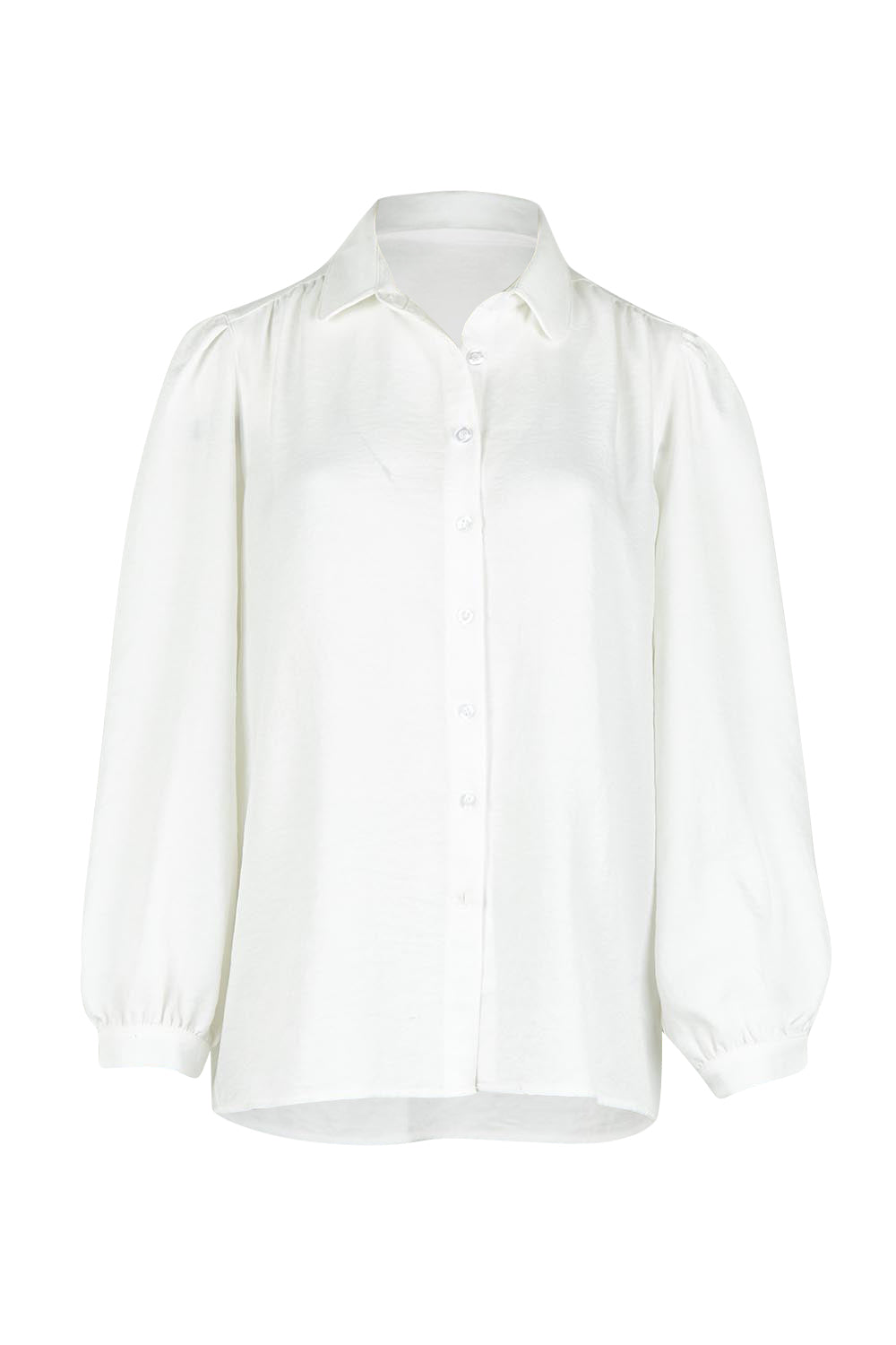 Product shot of the Core Season Top in colour White (White), from the front