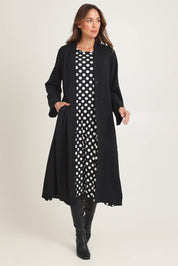 Venus Duster Jacket – Black