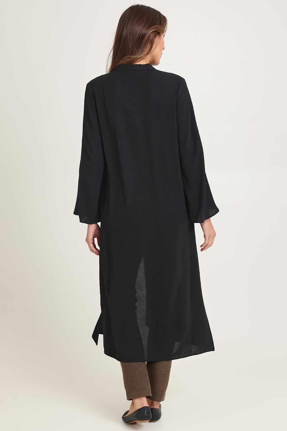 Venus Duster Jacket – Black