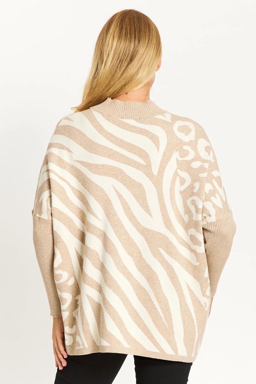 Safari Knit Tunic – Sand