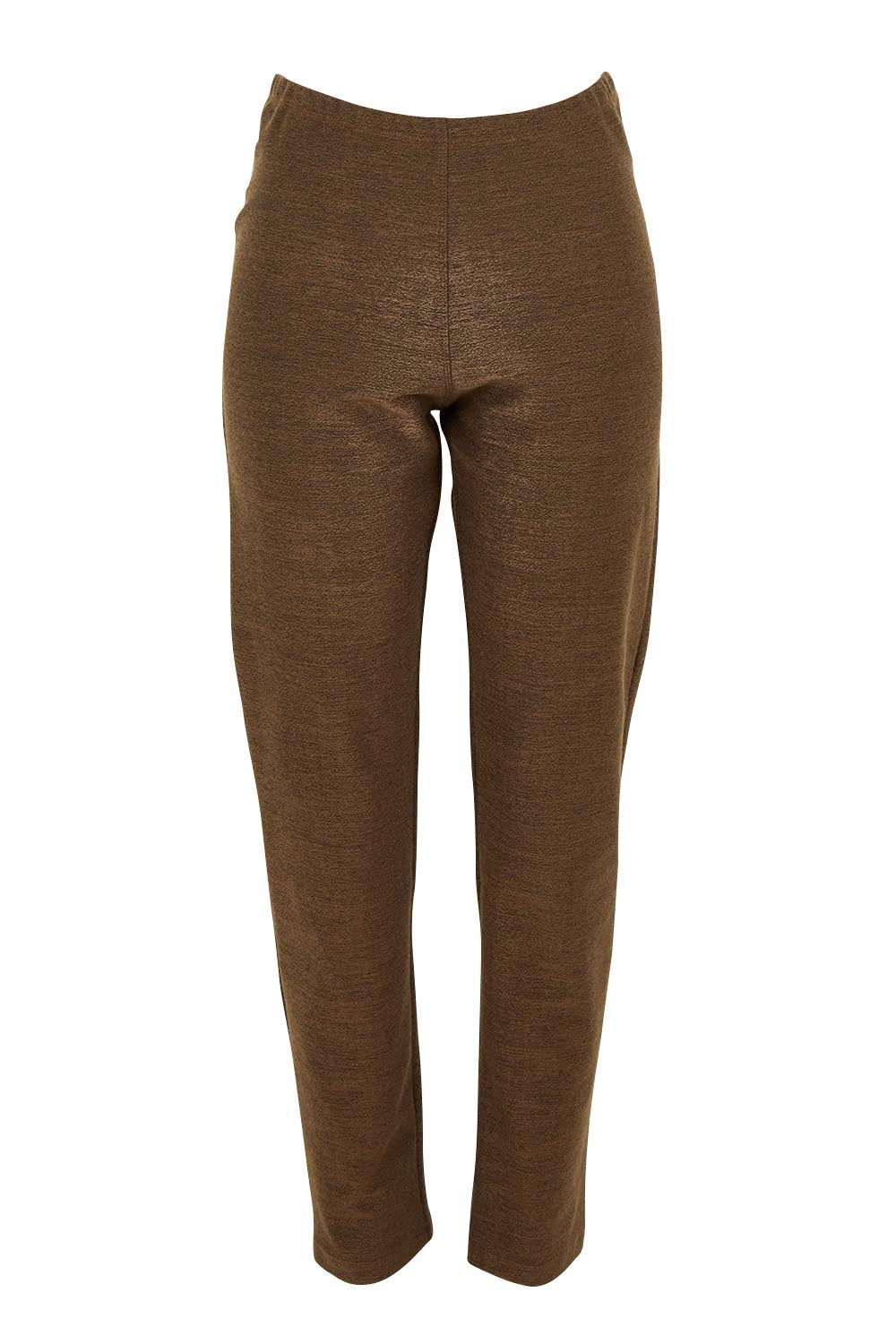 Textured Pencil Pant – Latte
