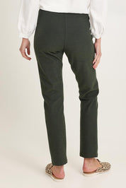 Textured Pencil Pant – Olive