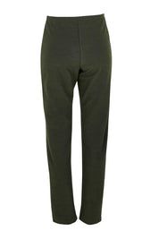 Textured Pencil Pant – Olive