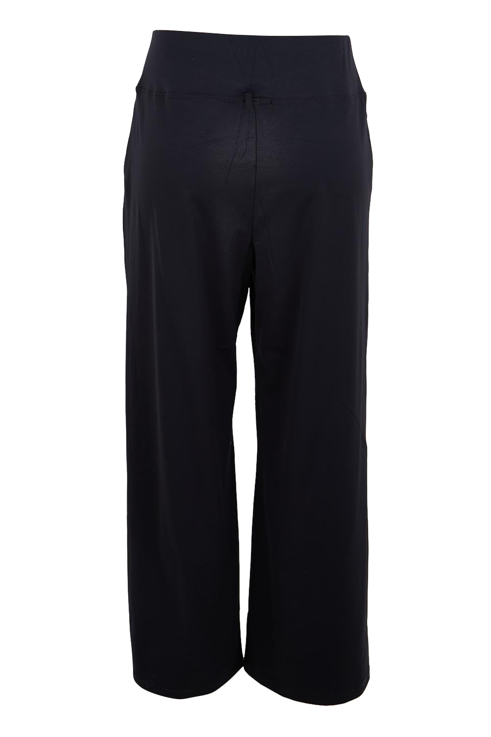 Product shot of the Walk And Work Pant – Black in colour Black, from the back